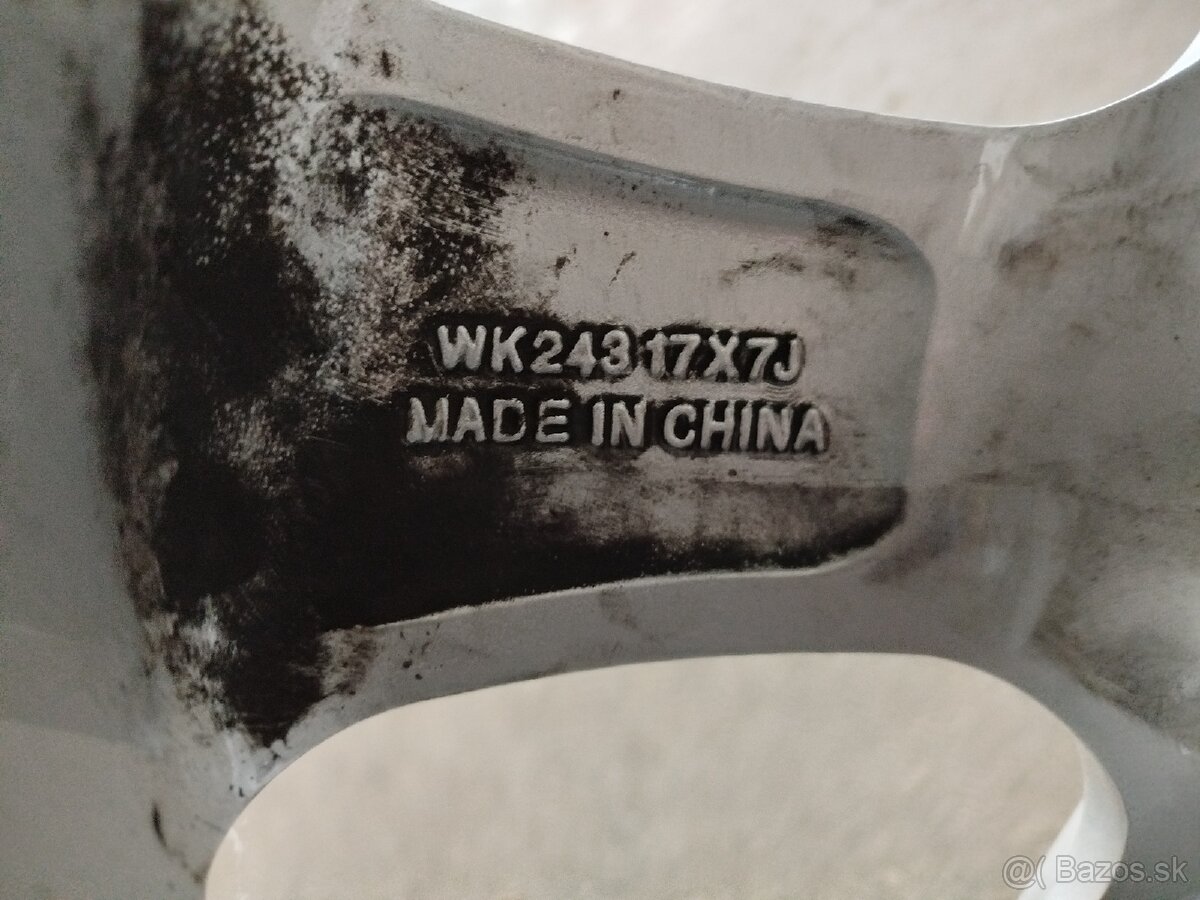 Predám elektróny 5x100 R17 ET 38 7J - 2