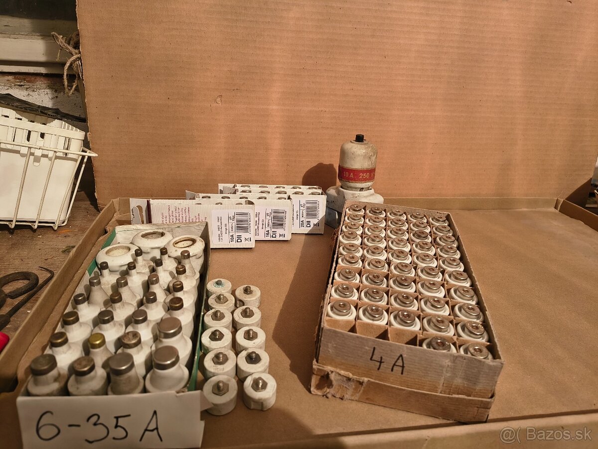 Predam keramicke poistky a istice - 2