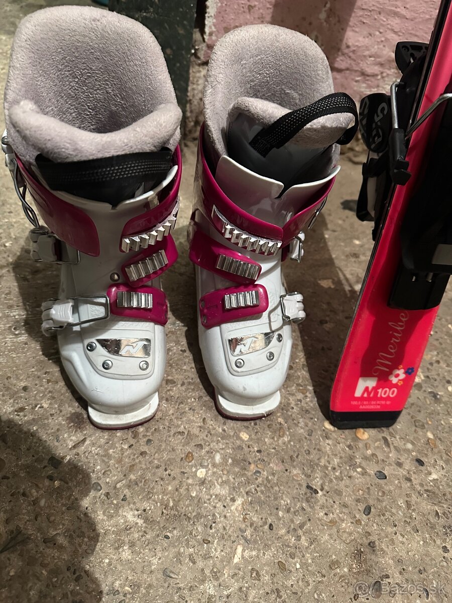 🎿 Predám detské lyže 100 cm - 2
