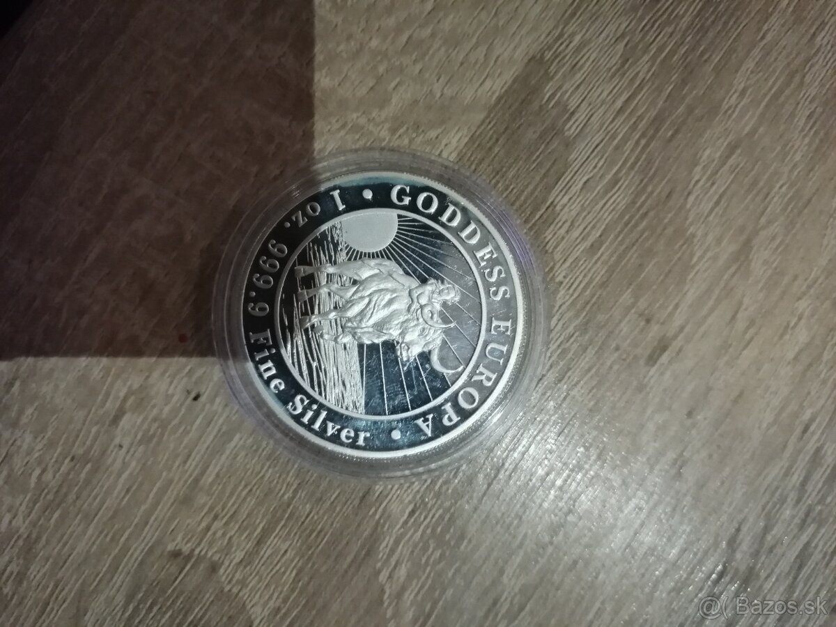 Strieborne mince - 2