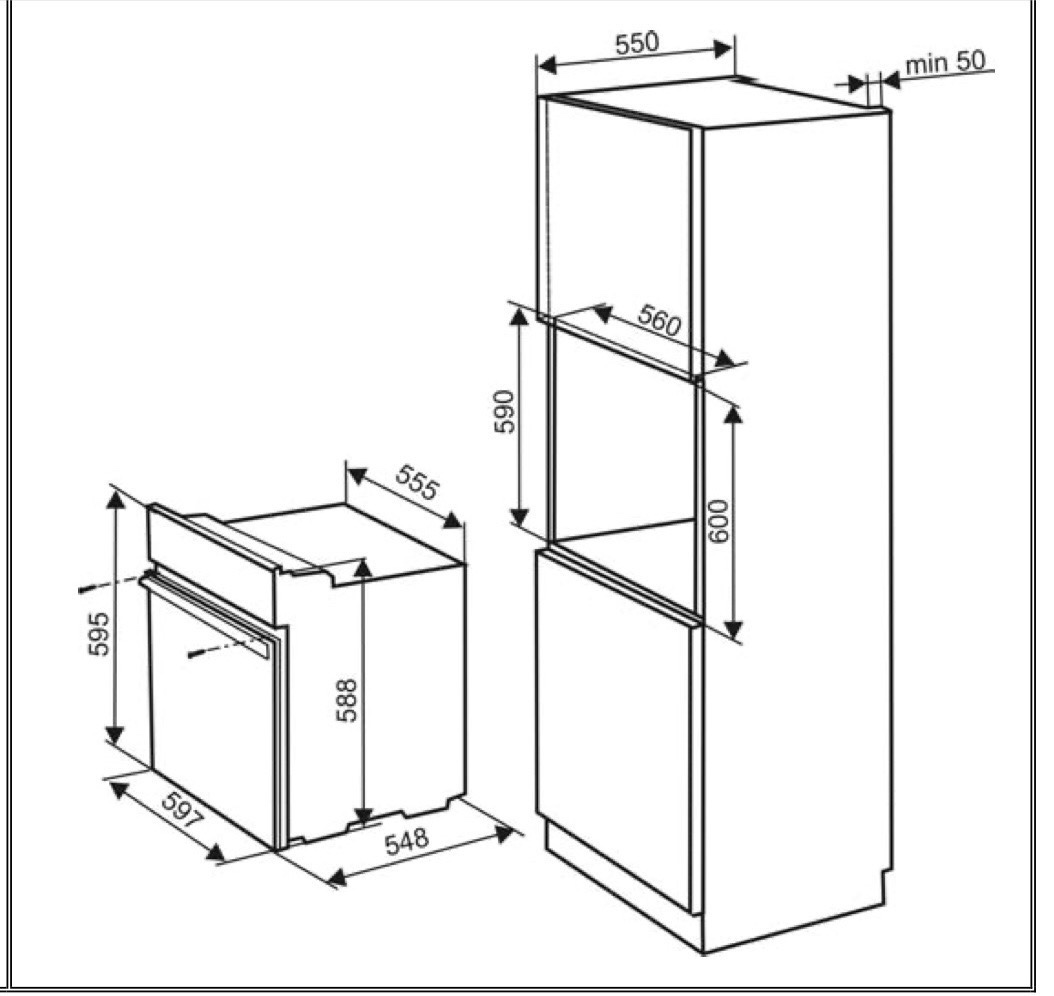 Vstavaná rúra ,,Mora,, - 2