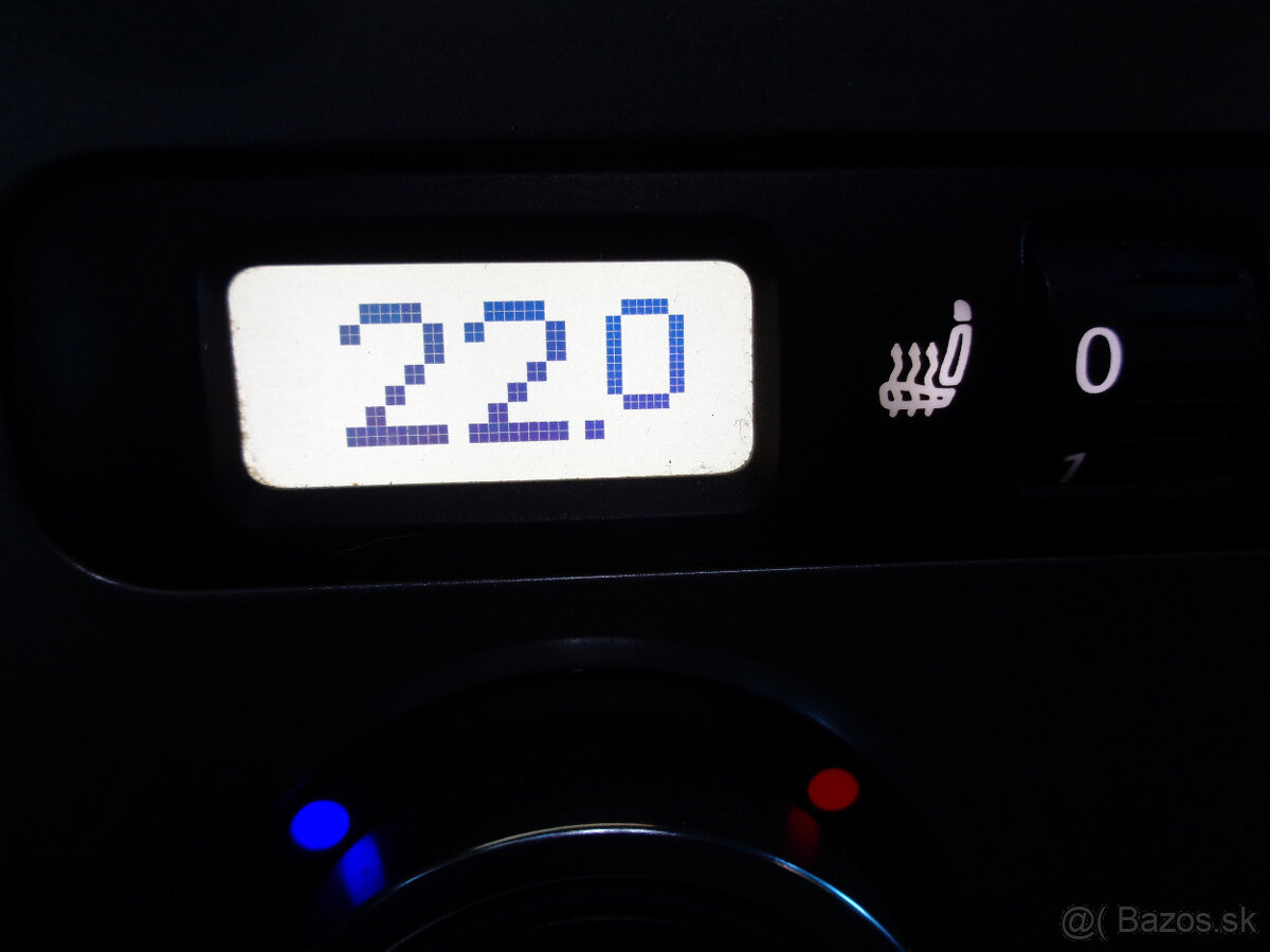 Climatronic Golf V, biele podsvietenie - 2