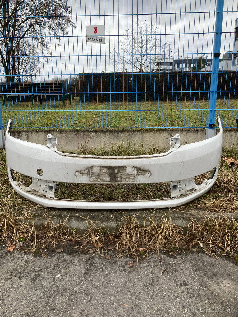 Predni naraznik skoda rapid bily - 2