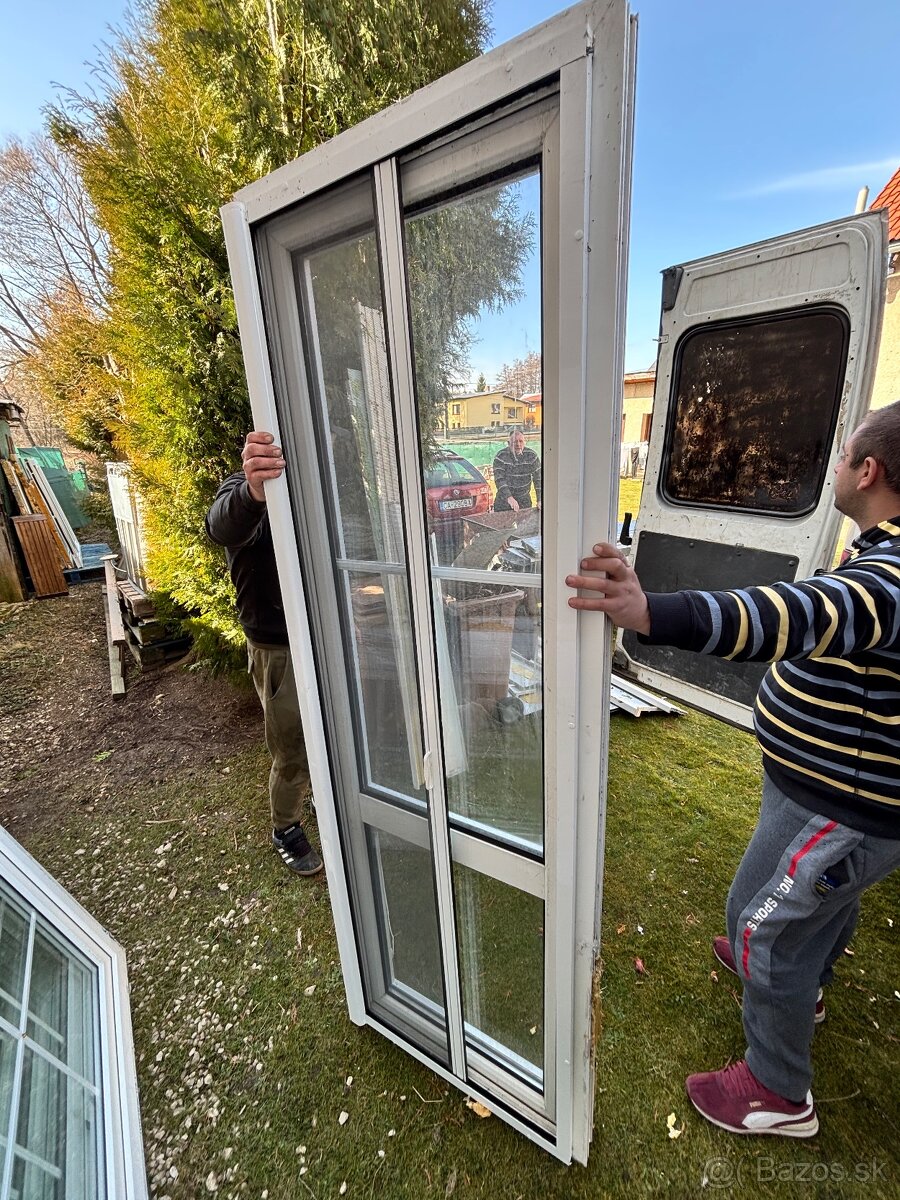 Plastové balkónové dvere - 2