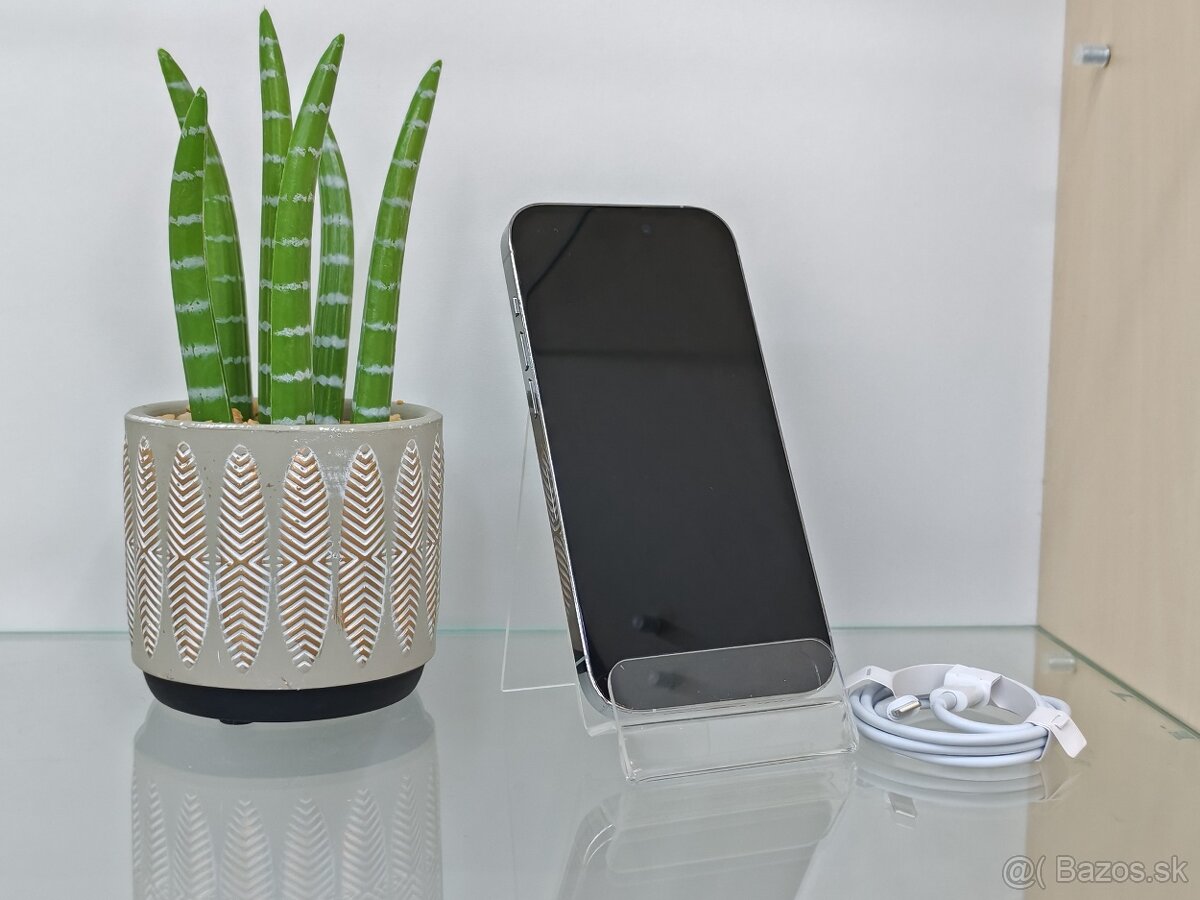 Apple iPhone 14 Pro 128GB Silver | ZÁRUKA 12M - 2