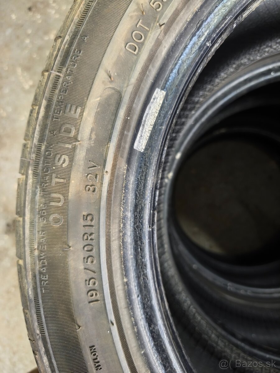 Letné pneumatiky 195/50R15 - 2