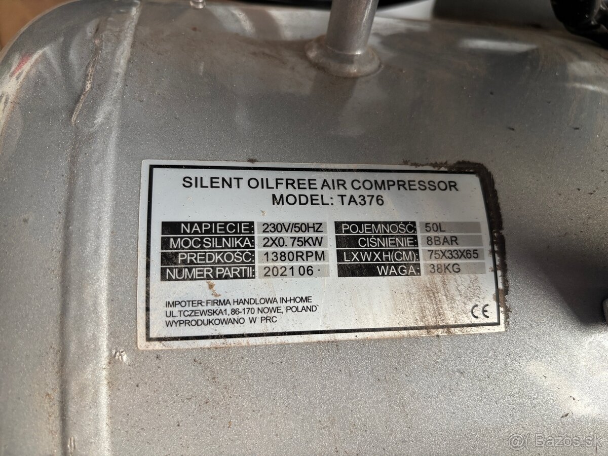 Predám vzduchový kompresor - 2