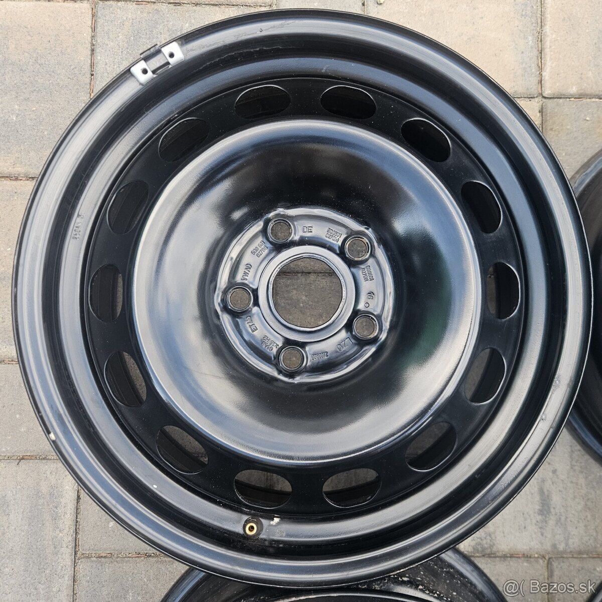 Originálne plechové disky VW - 5x112 r16 - 2