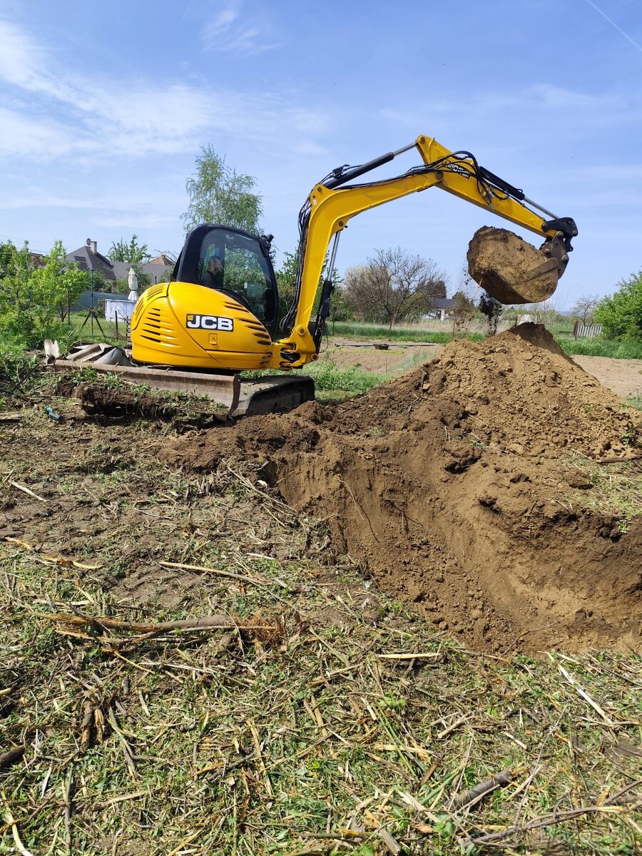 Bager JCB 8085. Klima, 2x lyžica, kosačka. - 20