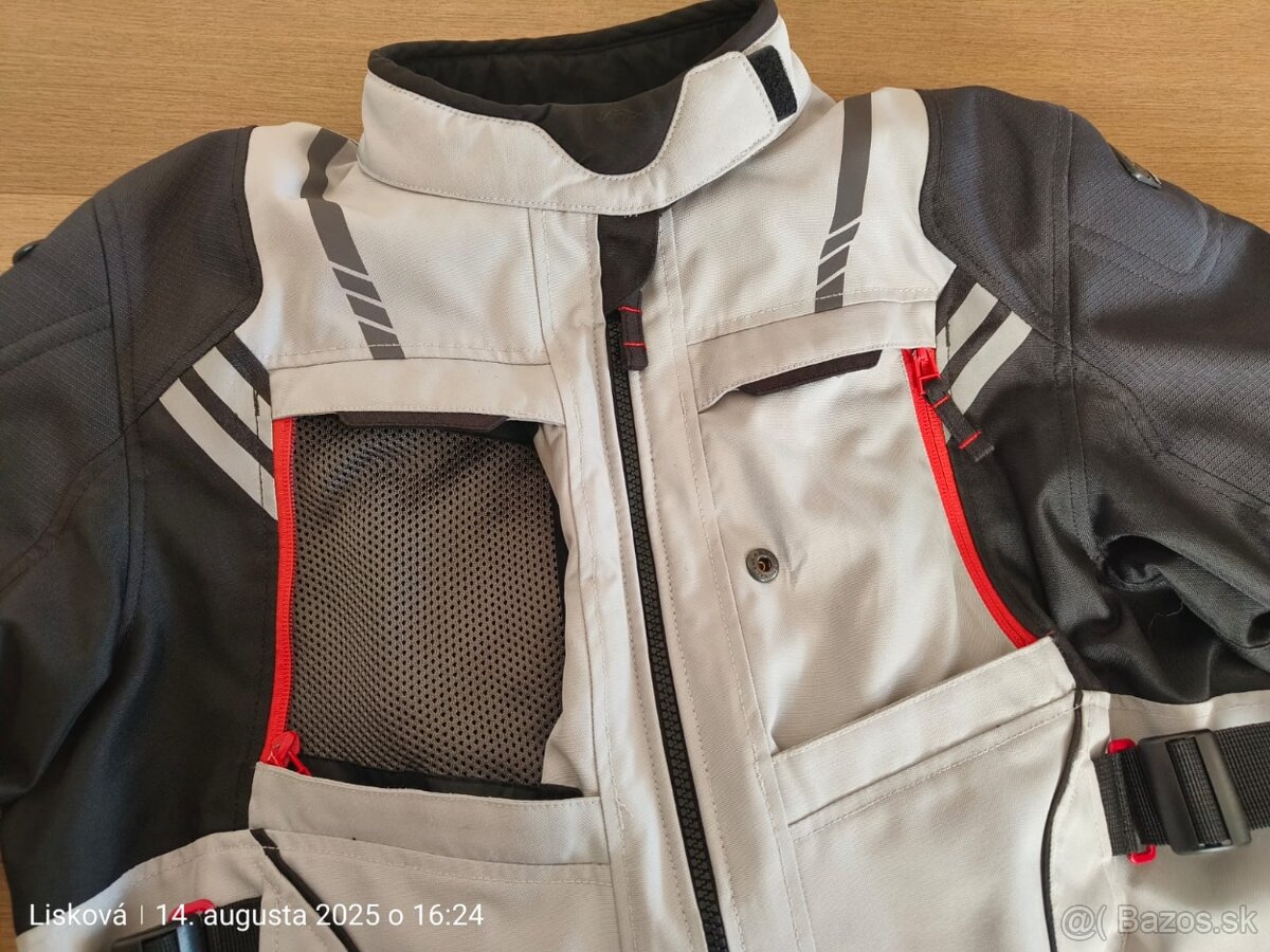 Dámska moto bunda CLOVER HYPERBLADE WP black/grey - 20