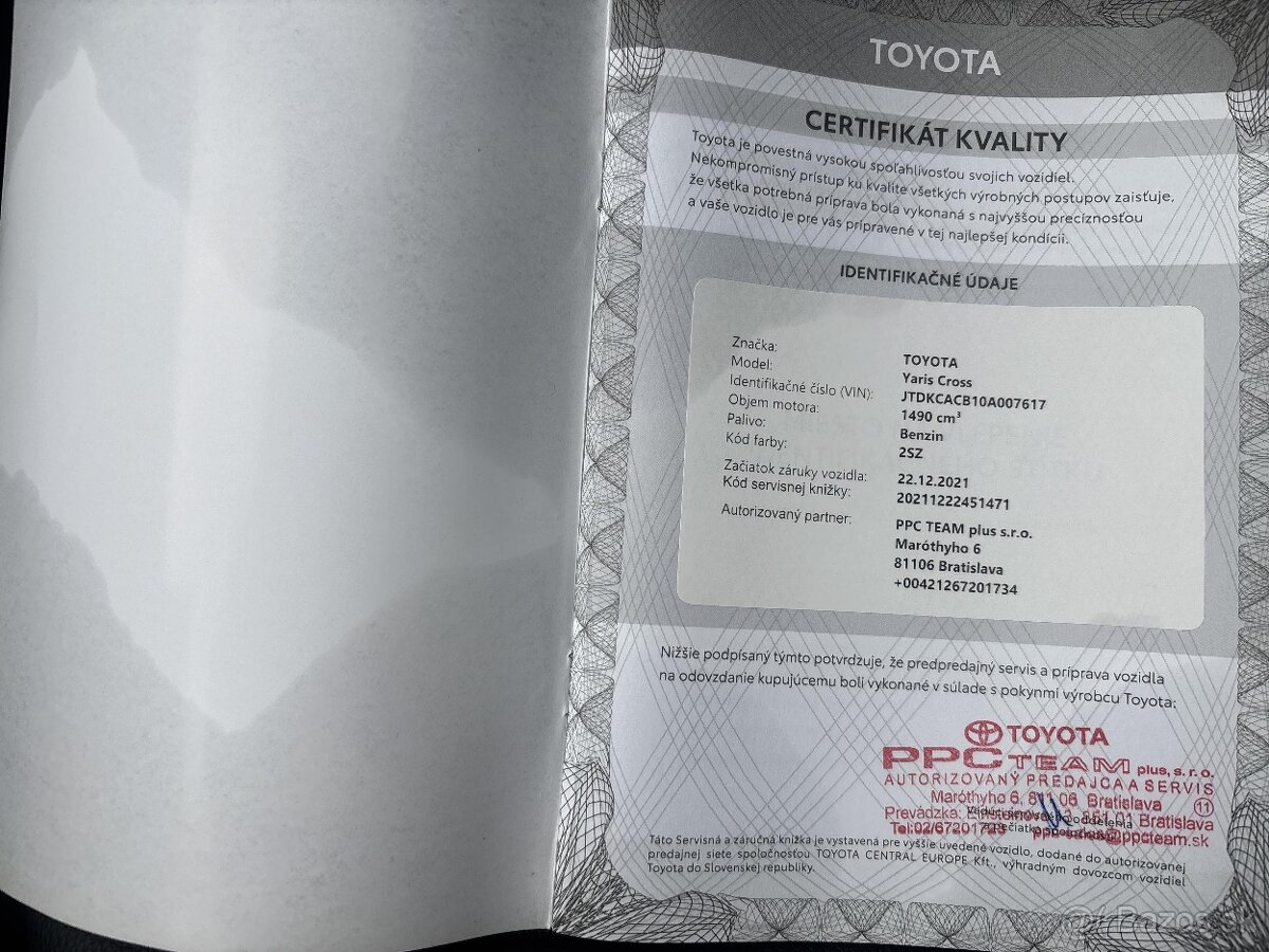 Toyota Yaris Cross Adventure automat 4x4, záruka 12 mesiacov - 20