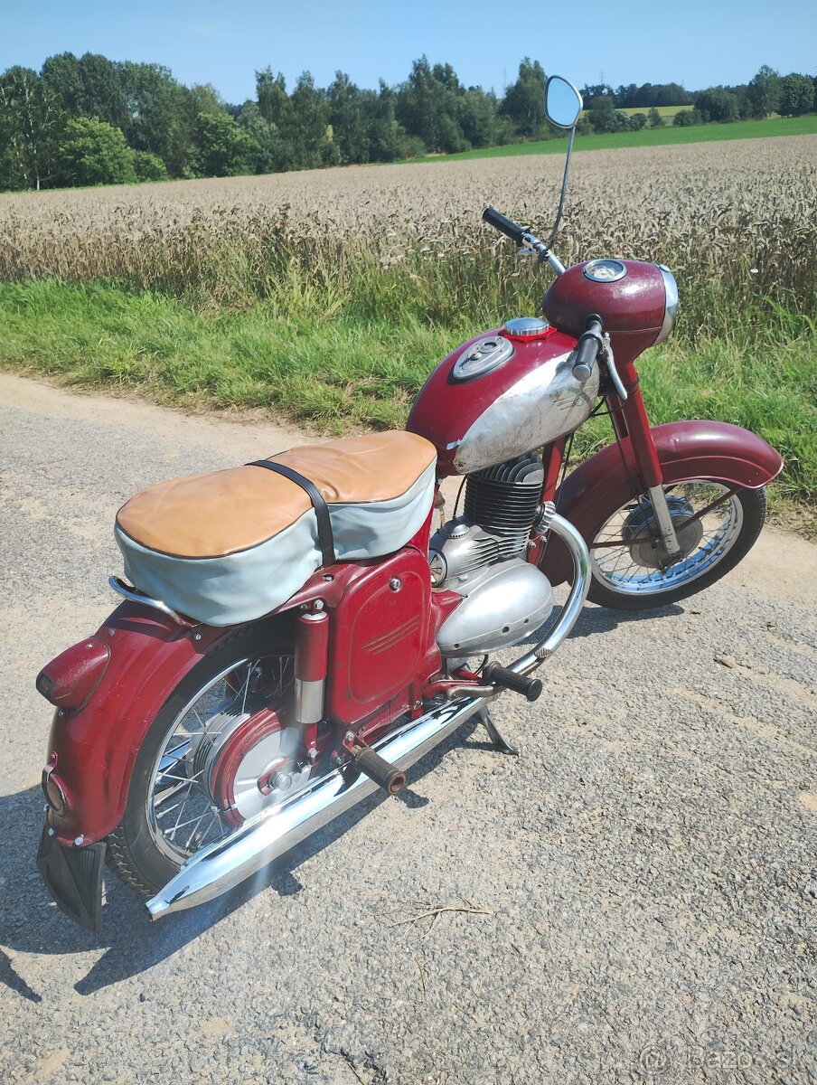 Povodná jawa kývačka 250/353 1957 po kompletnej renovácii - 20