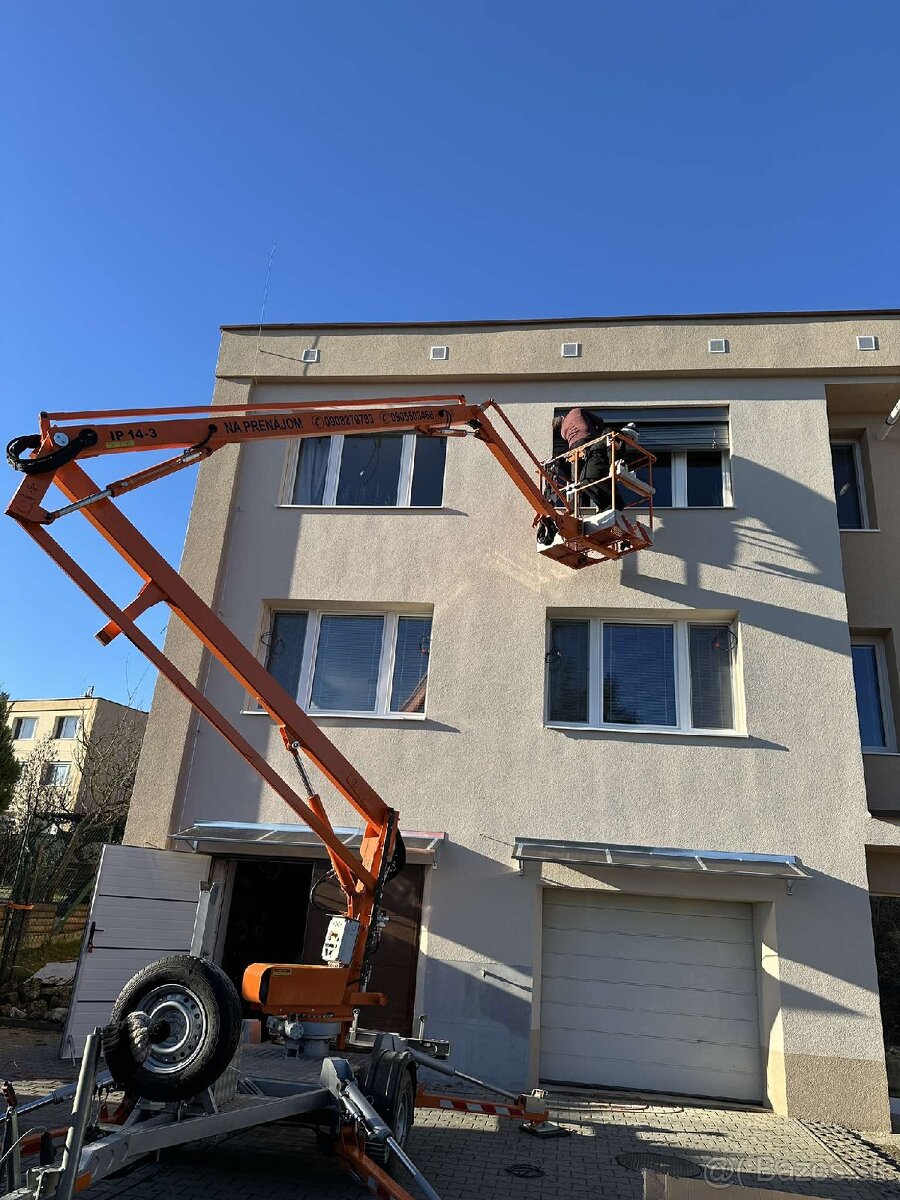 Prívesna pracovná plošina 14m - 20