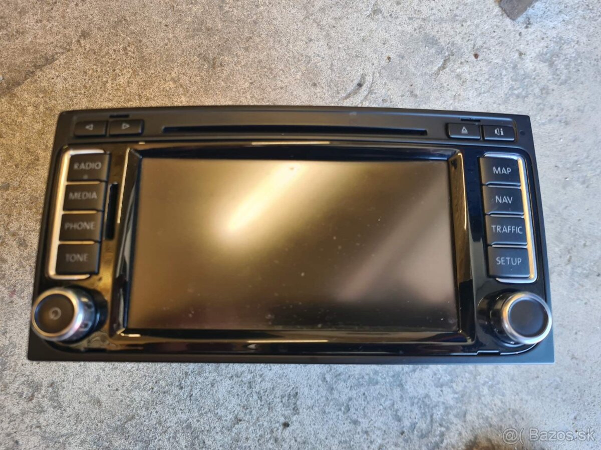 Tlačidlá, kastlík, reproduktory vW Touareg 7l - 20