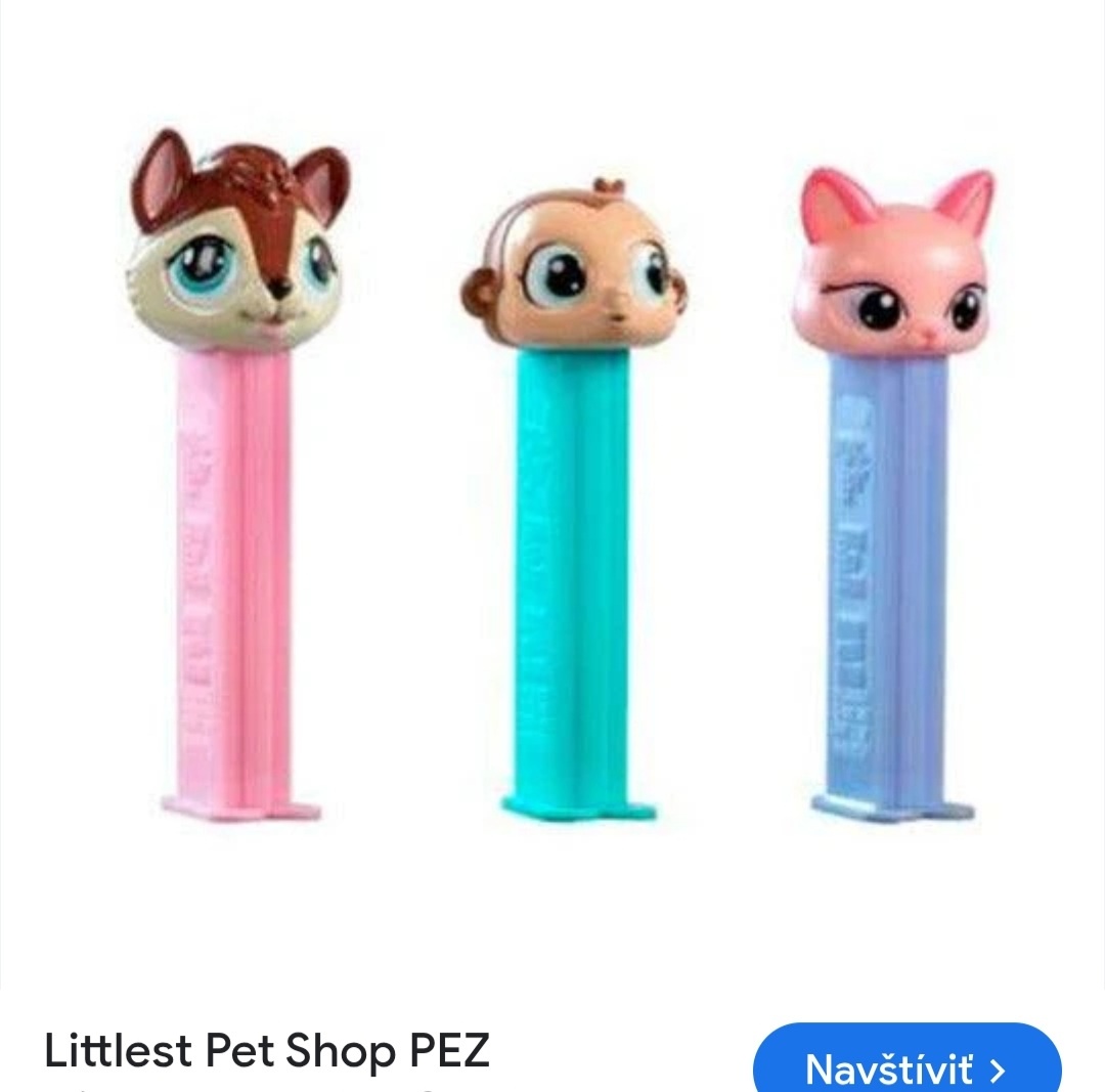 PEZ OBALY DISPENSER BONBONY BOX - 20