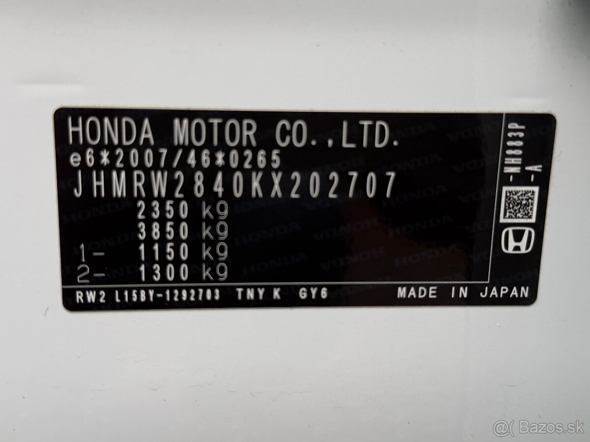 Honda CR-V 1.5 VTEC Turbo Elegance 4WD CVT SR - 20