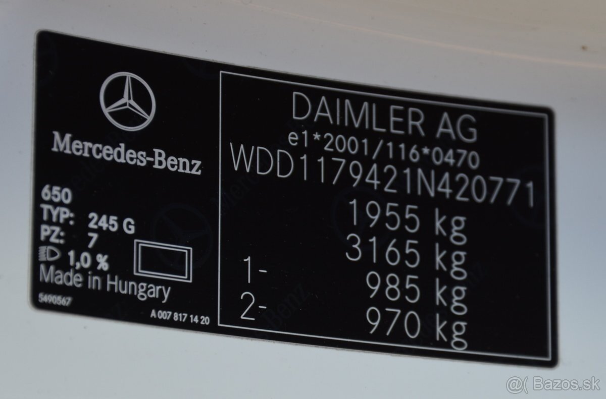 Mercedes CLA 2017 SR. voz, benzín - 20