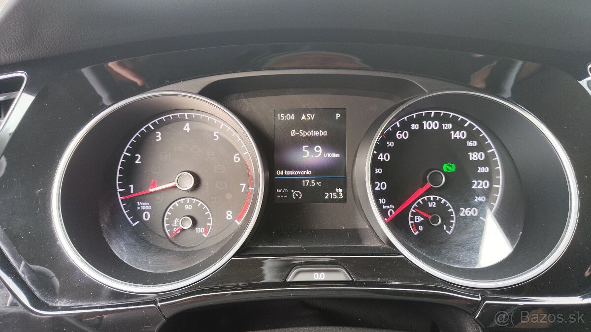 2017 Touran nový model, tsi 110kw,dsg 7st, top výbava - 20