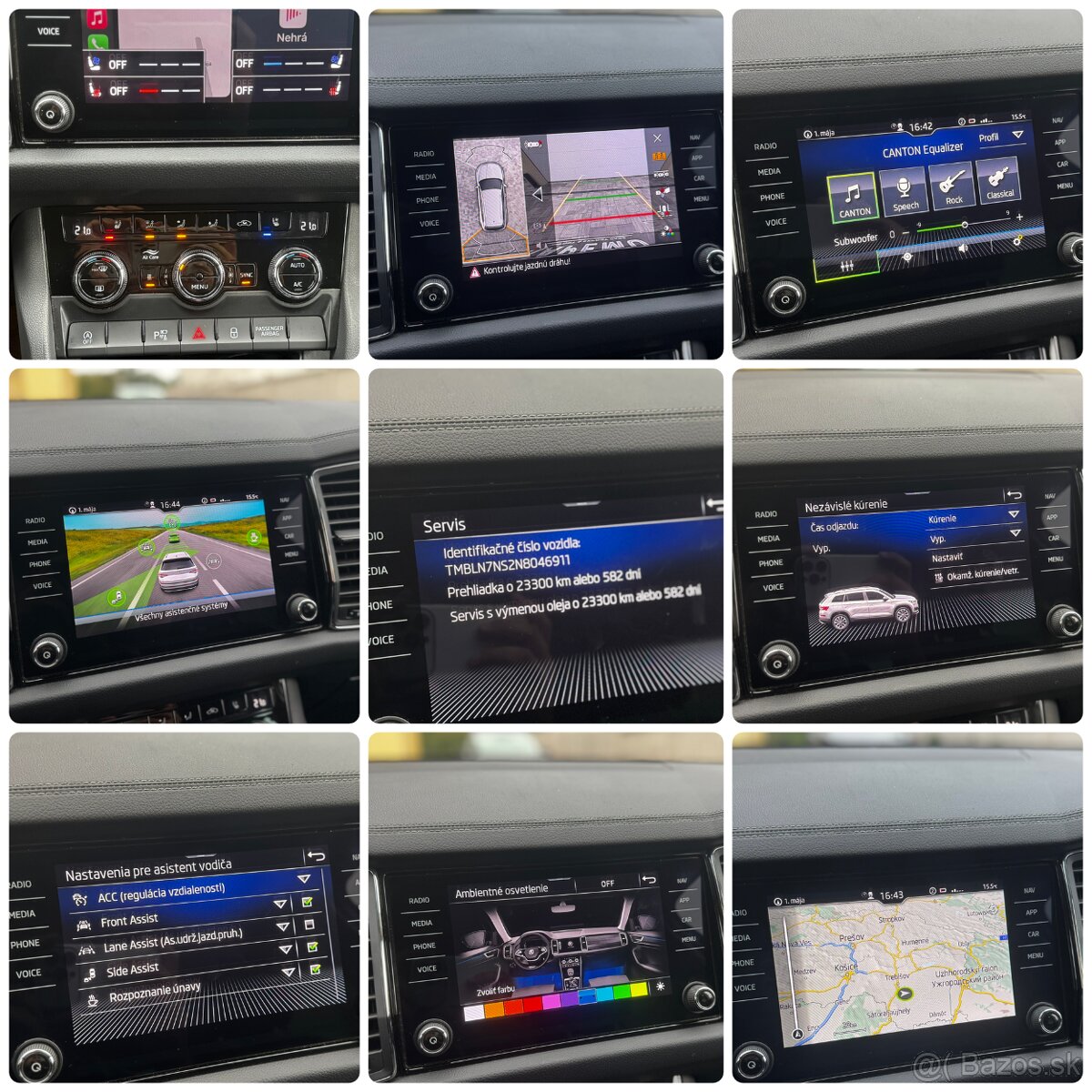 Škoda Kodiaq Facelift L&K 147Kw 4x4 Webasto/360°/Ťažne/Canto - 20