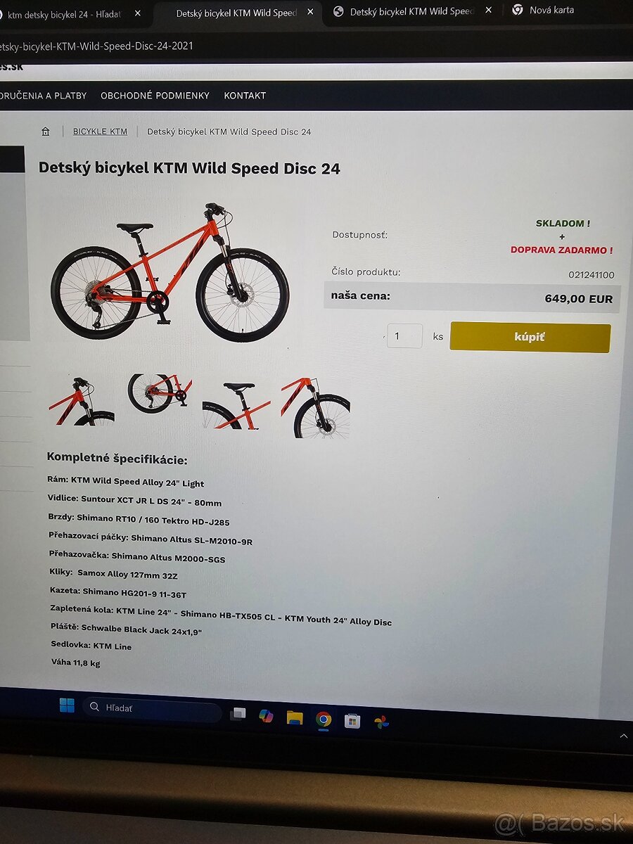 KTM Wild Speed Disc 24 - 20