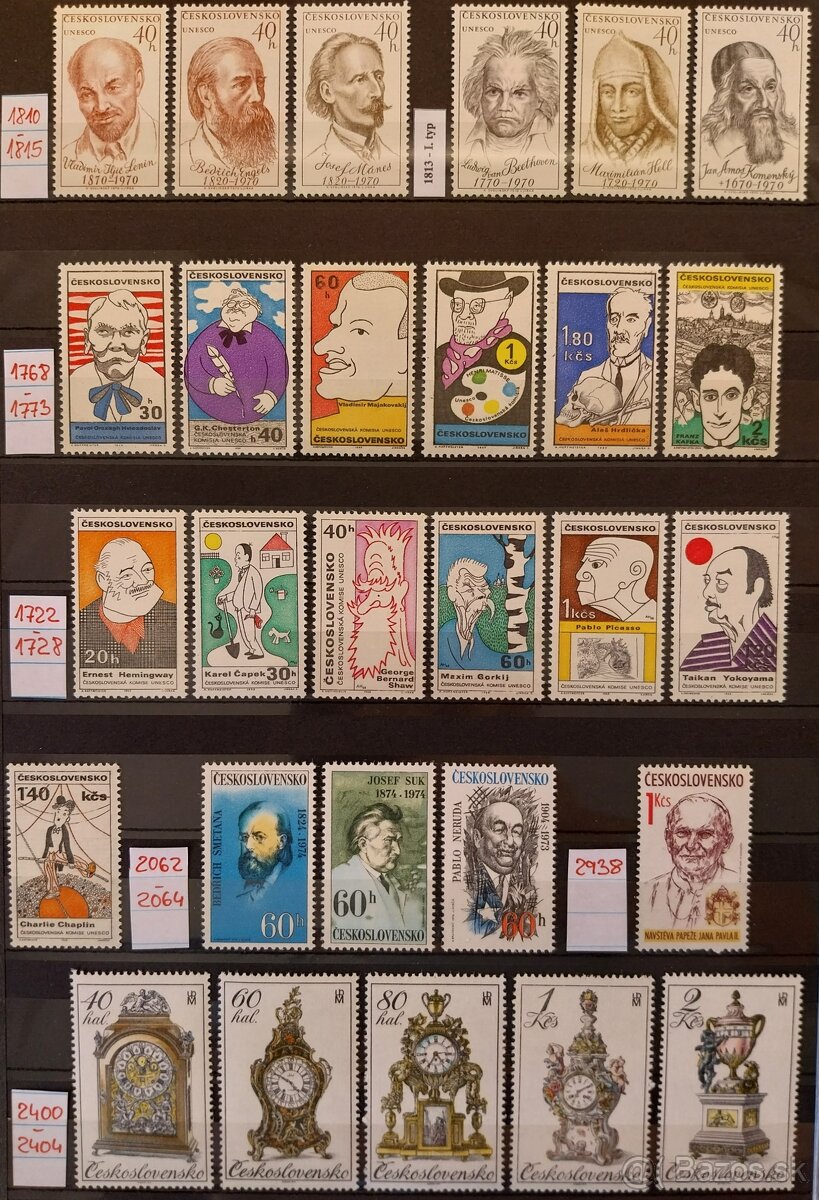 Známky ČSR – 3 - 20