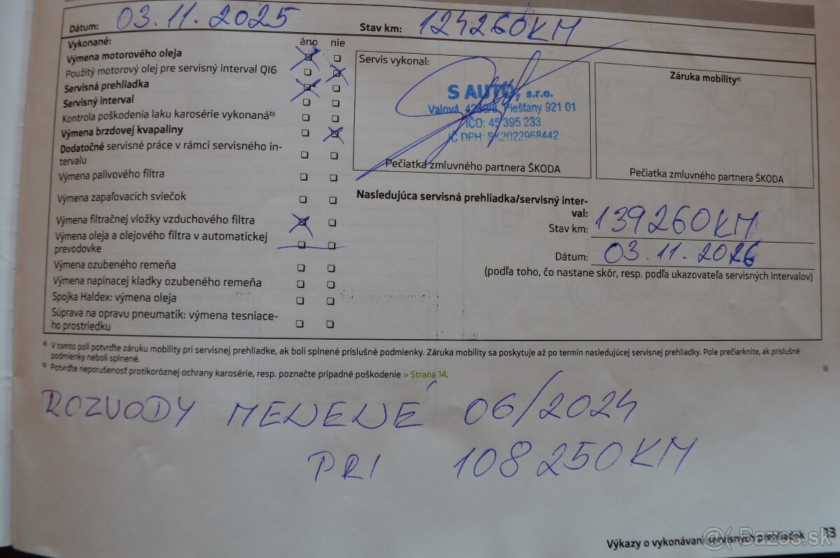 ŠKODA RAPID 1,2TSI 63kW ACTIV 124262km Slovenské - 20