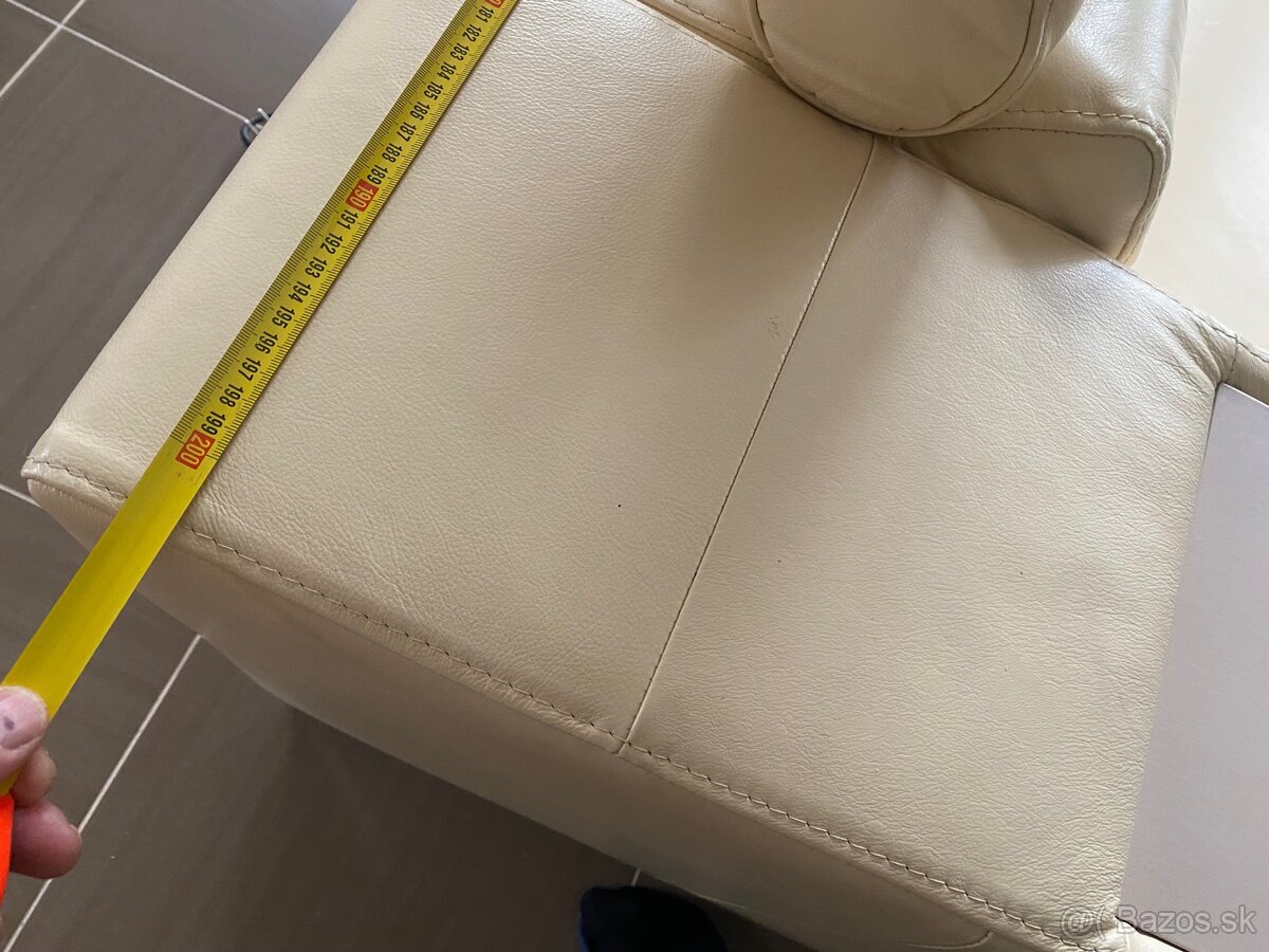 Extra veľká luxusná kožená sedačka Phase - 20