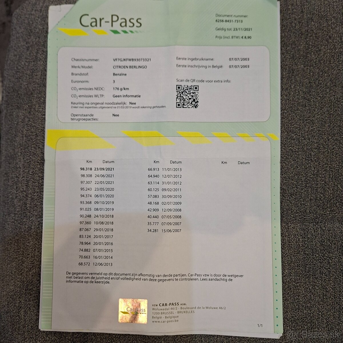 Citroën Berlingo 1.4i Multispace - 20