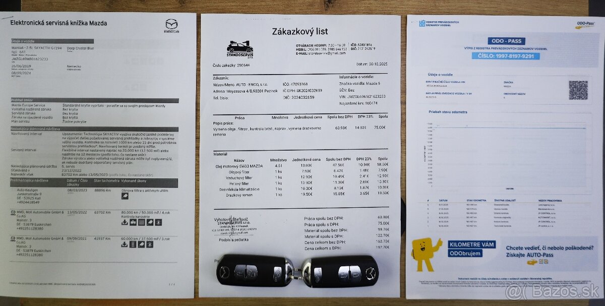 Mazda 6 Combi (Wagon) 2.5 Skyactiv-G194 Takumi A/T - 20