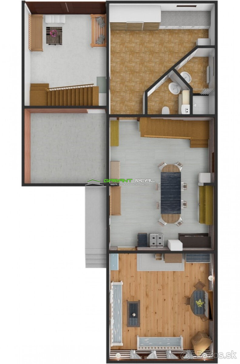 Predaj chalupa, 134 m2, pozemok 446 m2, Važec, ul. Vyšná - 20