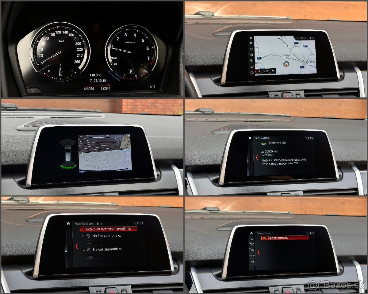 BMW 218i GRAN TOURER 103KW AUTOMAT 2019 7MIESTNE ODPOČET DPH - 20