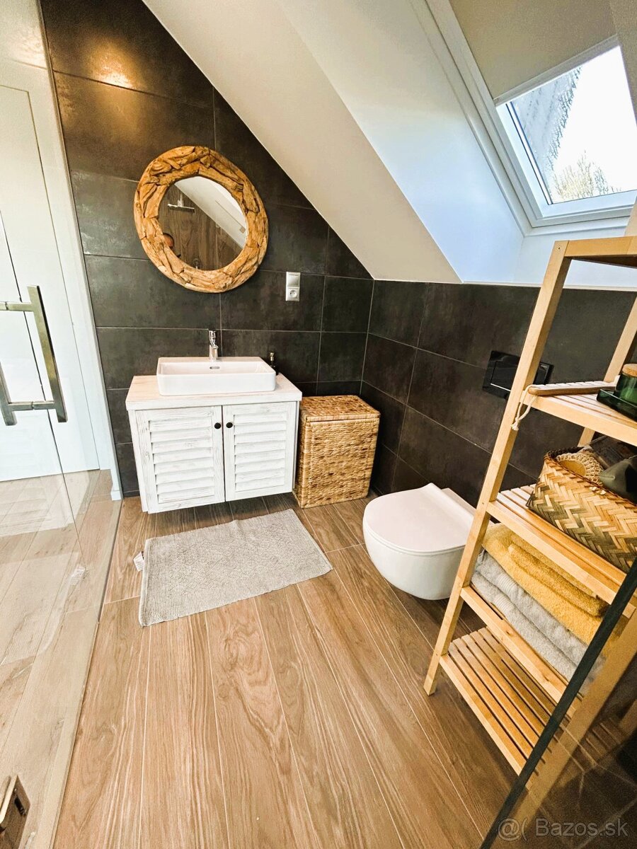 Chata – Zvolen, Sekier – novostavba chaty, bazén, garáž - 20