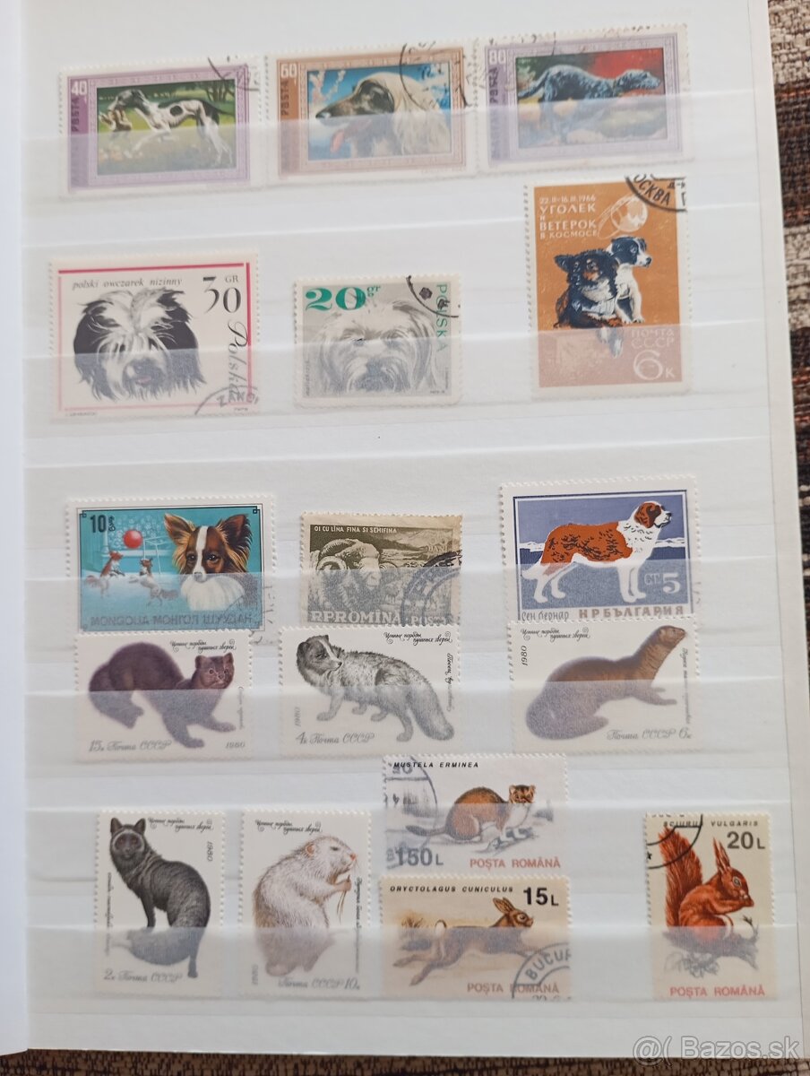 Album známok flóra a fauna. - 20