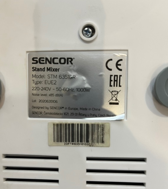 Sencor STM 6351GR 1000w kuchynský robot - 20