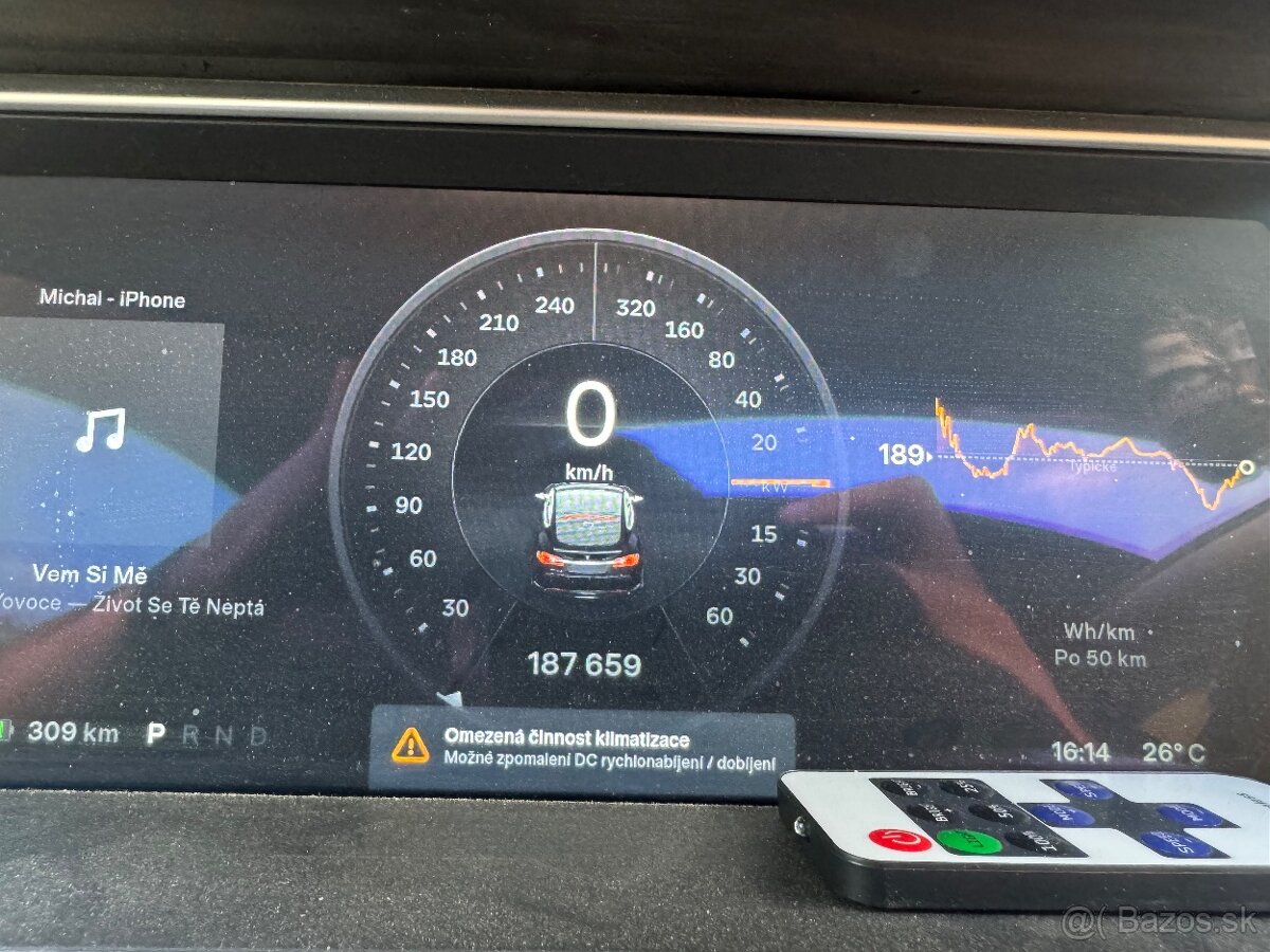 Tesla Model S 85 - Nabíjení ZDARMA AUTOPILOT - 20