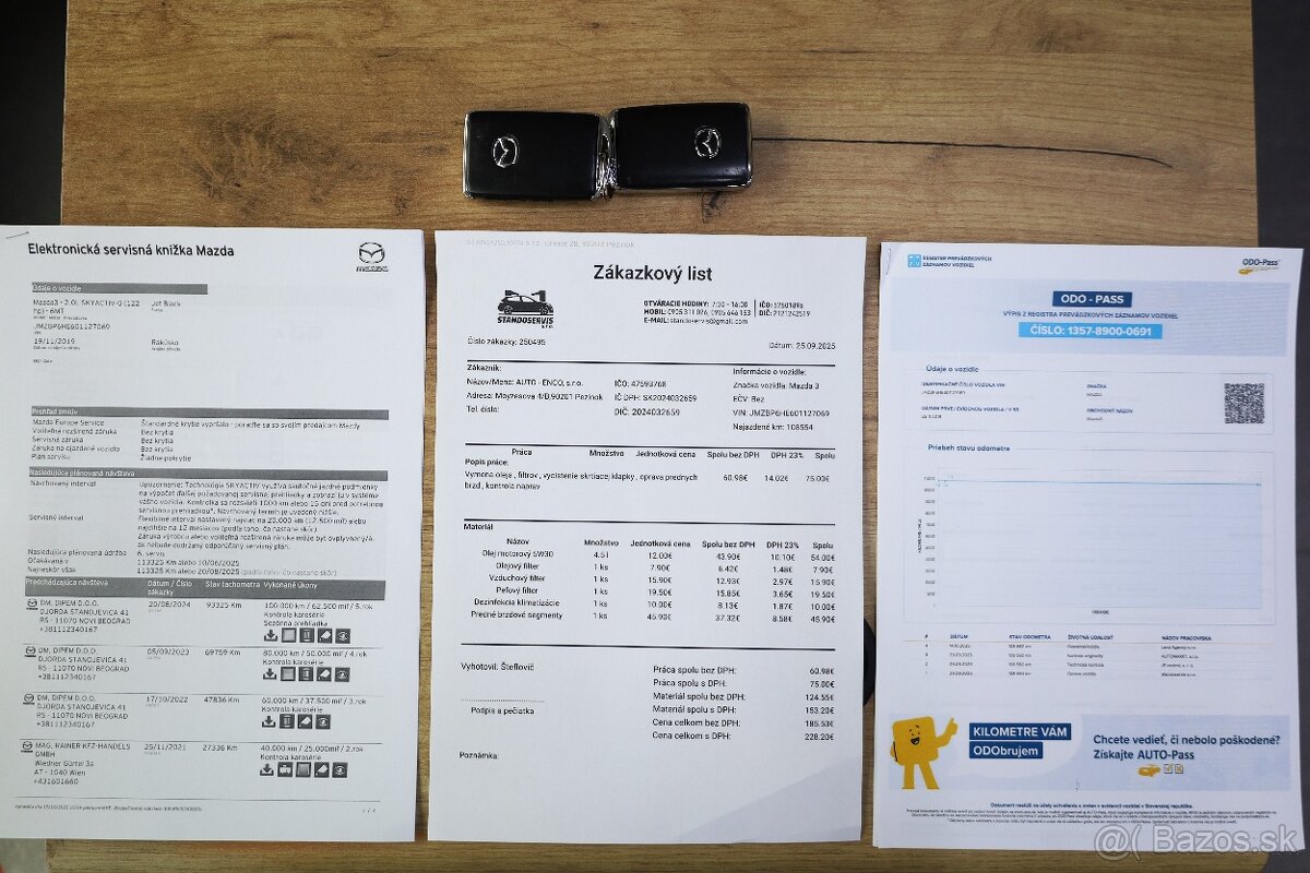 Mazda 3 2.0 Skyactiv-G122 Homura - 20