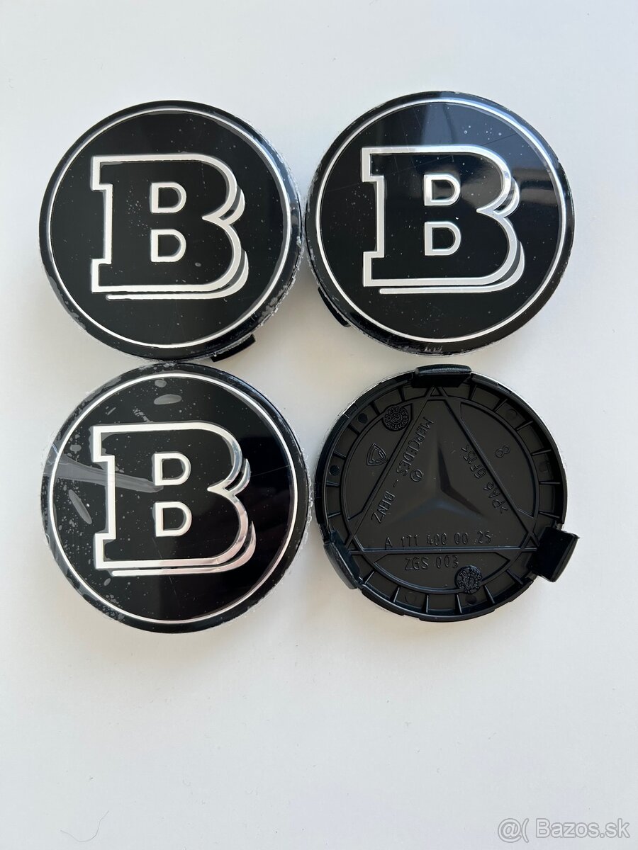 Mercedes Benz 75mm stredove krytky - 20