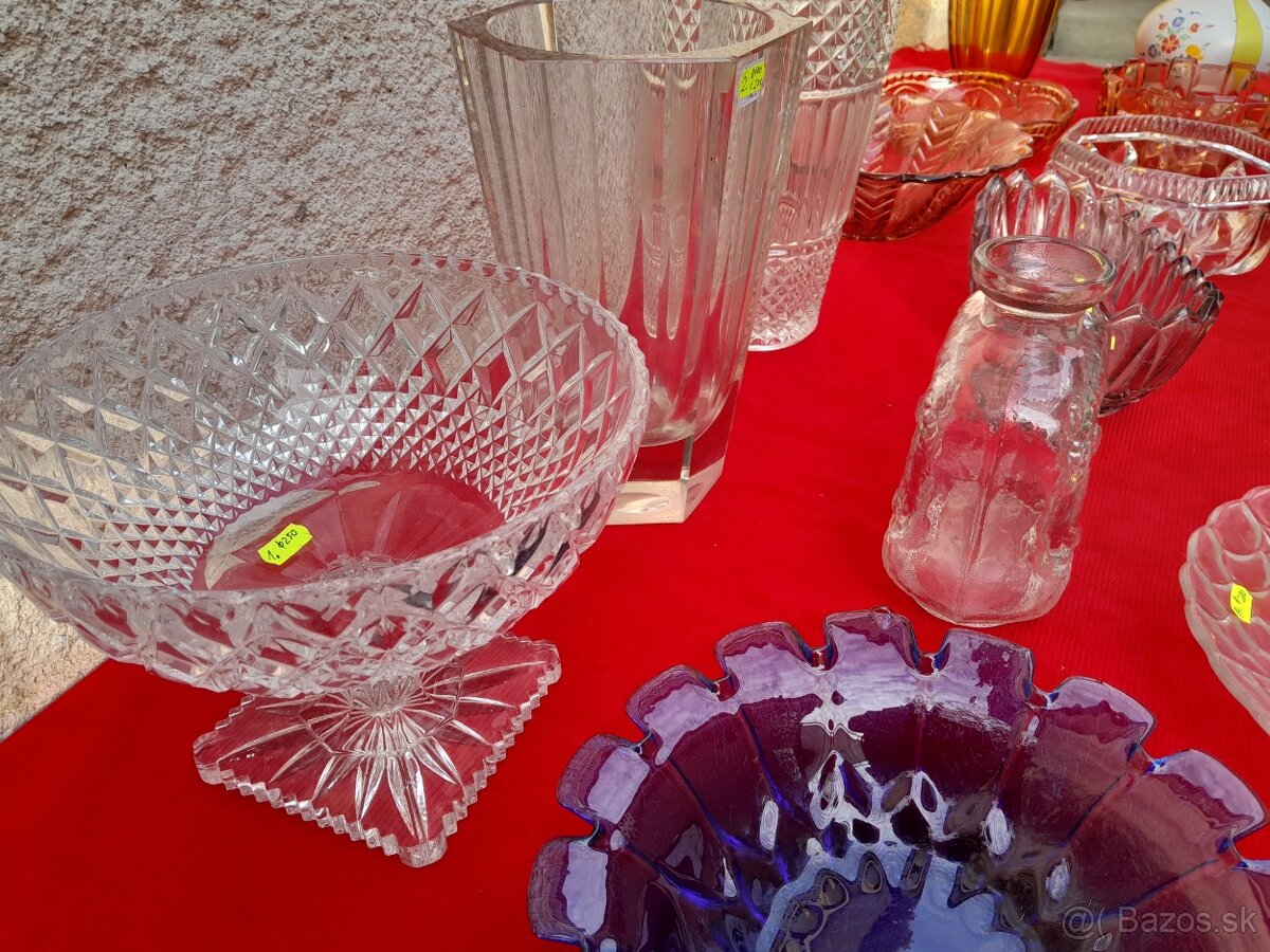 Staré historické sklo. - 20