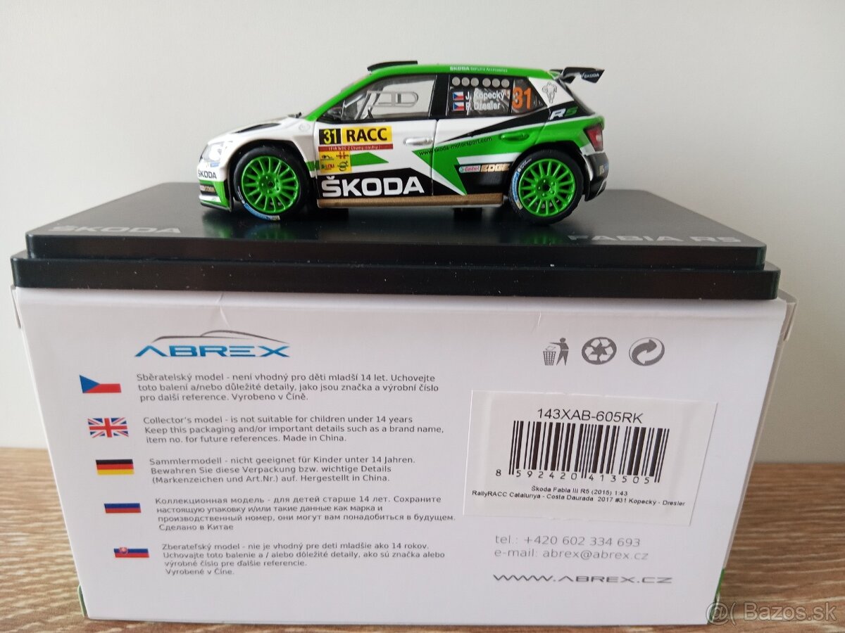 Škoda Abrex Fabia R5, 130RS - 20