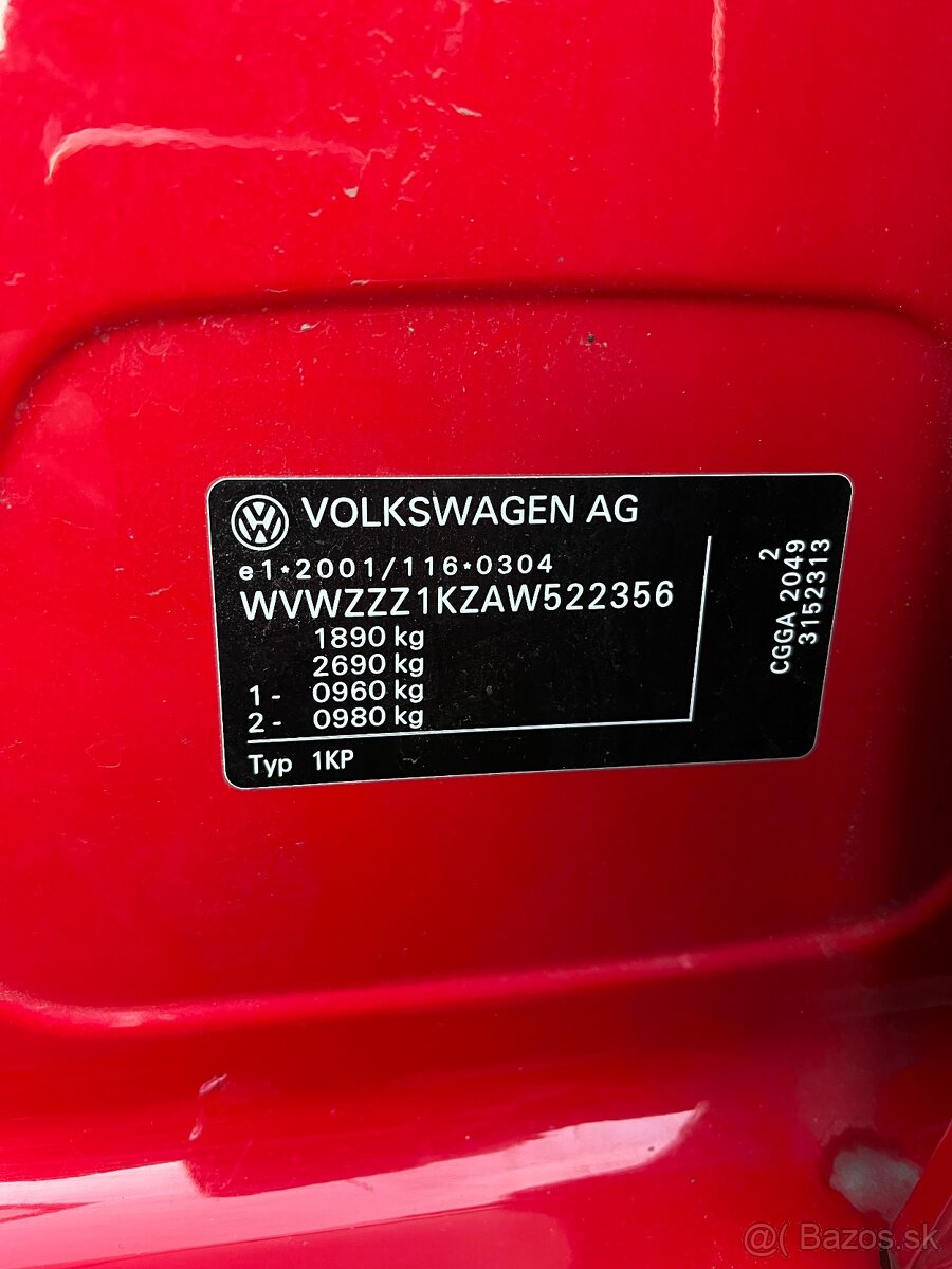 Vw Golf 6 Plus benzín 49 tis km - 20