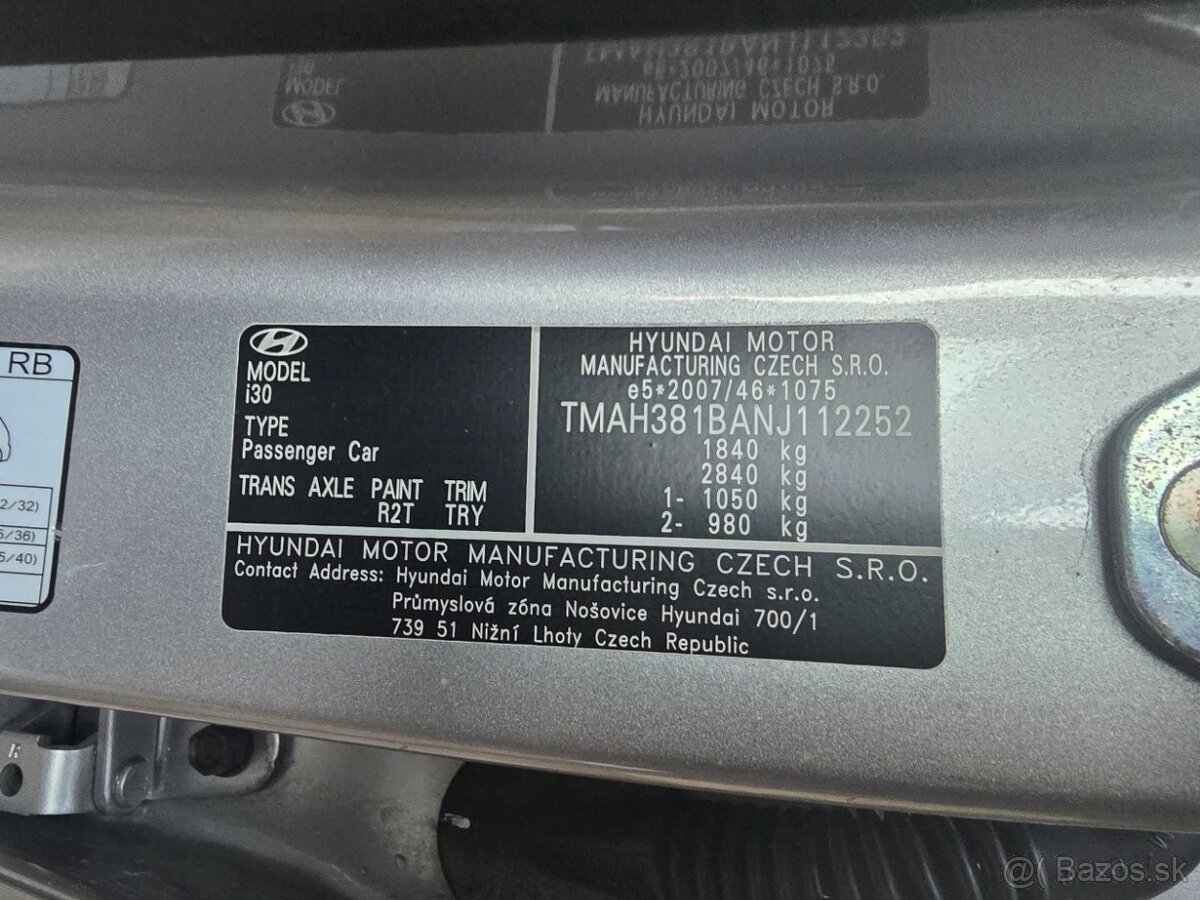 Hyundai i30 CW 1.0 T-GDi Family, Mesačne: 199€ - 20