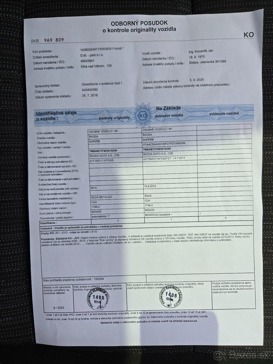 Škoda Superb 1.8 TSI Elegance DSG - 20