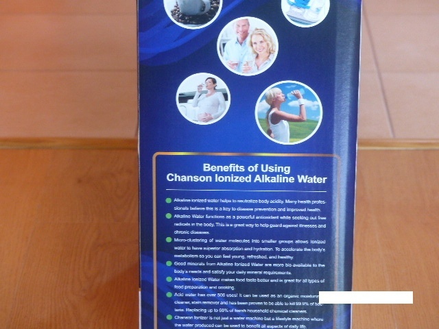 Nový komerčný ionizátor vody Chanson Miracle Max Revolution, - 20