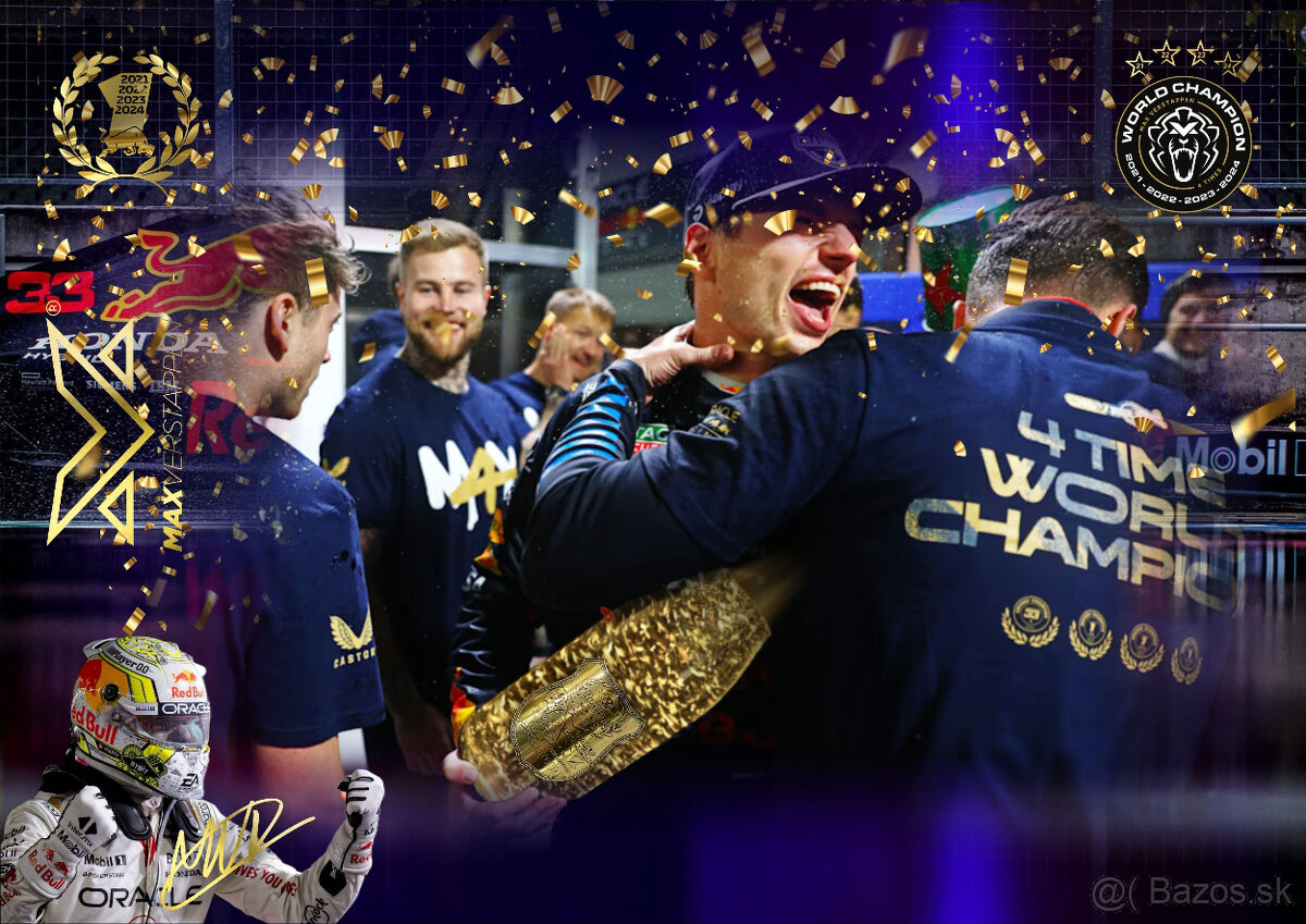 RED BULL CHLADNIČKA LED Max Verstappen LAS VEGAS - 20