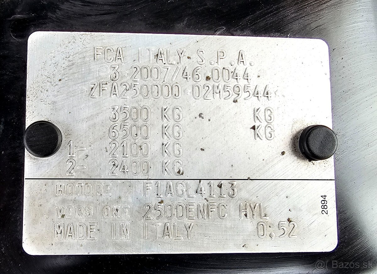 Fiat Ducato 2.3 Mjet 140k L4H2 Maxi 3.5t TOP STAV 139 tis.km - 20