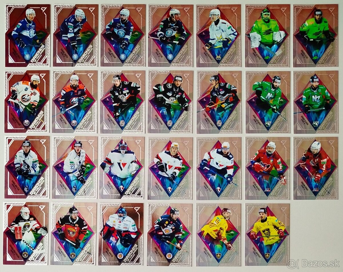 Hokejové kartičky TIPOS EXTRALIGA 2024/2025 KOMPLETNÝ ALBUM - 20