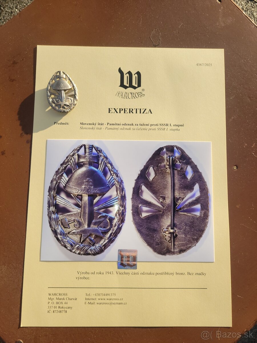 Odznak.vyznamenanie..tz. - 20