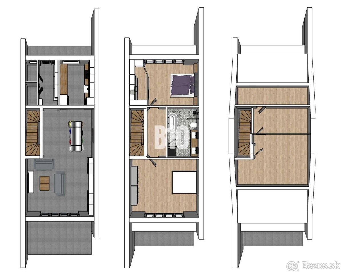 REZERVOVANÉ - PRIESTRANNÝ, MODERNÝ 4i rodinný dom v Dunajske - 20