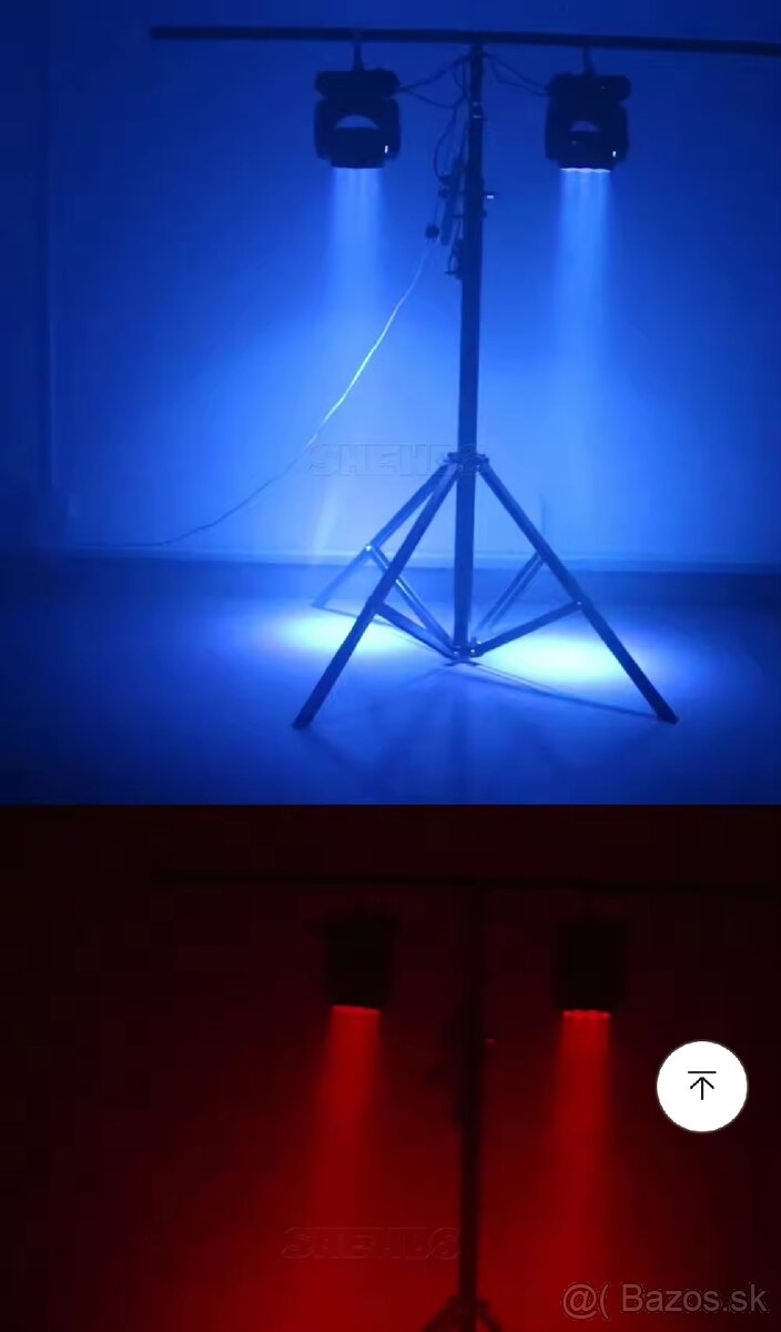 2x Rotačná hlava SHEHDS 12x12W - 20