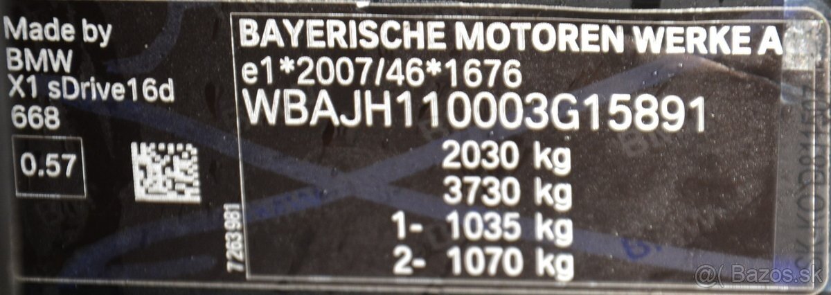 BMW X1 2018 1.50 D 316sD - 20